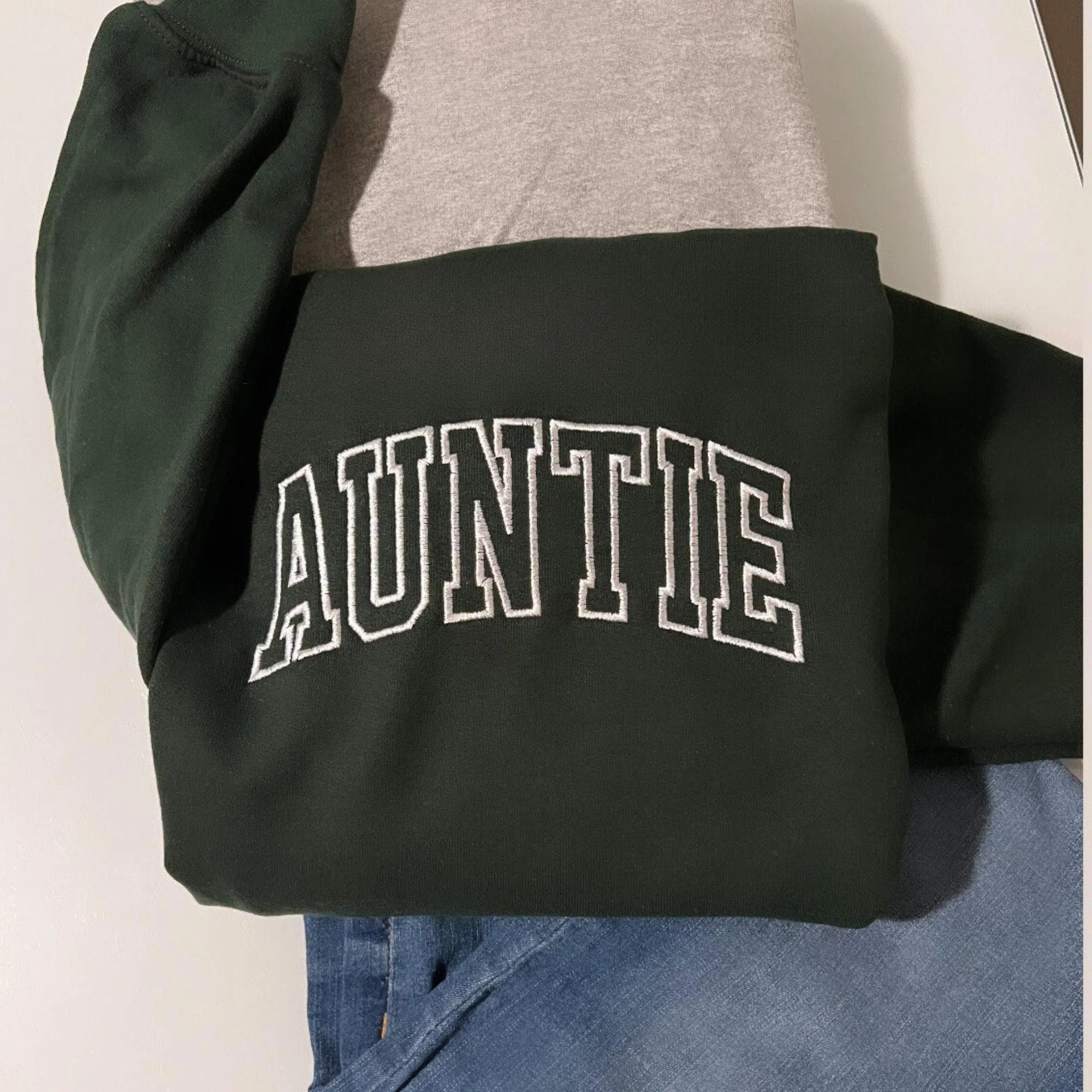 Embroidered Auntie Sweatshirt or Hoodie, Embroidered Auntie Crewneck Sweatshirt, Embroidered Auntie Sweatshirt,Best Aunt Gift, Gift for Aunt Embroidered Auntie Sweatshirt or Hoodie, Embroidered Auntie Crewneck Sweatshirt, Embroidered Auntie Sweatshirt,Best Aunt Gift, Gift for Aunt